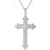 trendor 41388 Herren-Kette mit orthodoxem Kreuz Anhänger 45 mm 925 Silber Bild 1