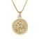 trendor 41425 Heiliger Florian Anhänger Gold 333 an goldplattierter Kette 1