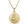 trendor 41480 Antonius Medal Ø 16 mm 333 Gold on a Gold-Plated Necklace Image 1