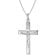 trendor 41404 Herren-Halskette mit Kreuz Silber 925 Kruzifix-Anhänger Bild 1