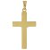trendor 41416 Kruzifix 14 Karat Gold 585 mit goldplattierter Silberkette Bild 2