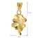 trendor 41553 Clover Pendant Gold 333/8K with Gold-Plated Kids Necklace Image 6