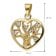 trendor 41555 Tree Of Life Pendant Gold 333 with Gold-Plated Silver Necklace Image 6