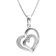 trendor 41621 Halskette mit Anhänger Herz in Herz Silber 925 Bild 1