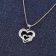 trendor 41622 Necklace with Heart in Heart Pendant 925 silver Image 2