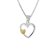 trendor 41625 Girls Necklace with Heart Pendant Silver 925 Image 1