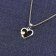 trendor 41625 Girls Necklace with Heart Pendant Silver 925 Image 2