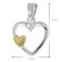 trendor 41625 Girls Necklace with Heart Pendant Silver 925 Image 5