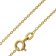 trendor 41790-L Halskette mit Großem Buchstaben L 925 Silber mit Goldauflage Bild 3