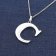 trendor 41780-C Women's Necklace with Capital Letter C 925 Silver Image 2