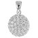 trendor 41674 Women's Cubic Zirconia Pendant Necklace 925 Silver Image 2