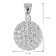 trendor 41674 Women's Cubic Zirconia Pendant Necklace 925 Silver Image 6