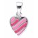 trendor 41676 Children's Heart Pendant Necklace 925 Silver Image 2