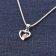 trendor 41677 Girl's Heart Pendant Necklace 925 Silver Image 3