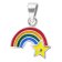 trendor 41679 Children's necklace 925 Silver with Rainbow Pendant Image 2