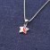 trendor 41681 Children's Necklace 925 Silver with Star Pendant Image 3
