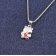 trendor 41694 Children's Necklace with Lucky Pig 925 Silver Image 3