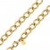 trendor 74003 Halskette für Damen Goldbeschichtet Breite 10 mm Bild 1