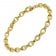 trendor 75662 Armband für Damen Erbsmuster Silber Vergoldet 19 cm Bild 1