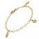 trendor 75837 Girls Bracelet with Angels Gold Plated Silver for Children Image 1