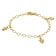 trendor 75837 Girls Bracelet with Angels Gold Plated Silver for Children Image 2