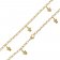 trendor 75837 Girls Bracelet with Angels Gold Plated Silver for Children Image 4