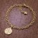 trendor 51176 Mädchen-Armband mit Lebensbaum 925 Silber vergoldet 18 cm Bild 2