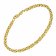 trendor 51322 Bracelet Byzantine Chain Gold Plated Silver 925 Width 3.2 mm Image 1