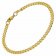 trendor 51874 Bracelet Gold 333/8K Curb Chain 4.1 mm Wide Image 1