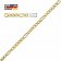 trendor 51877 Women's Bracelet Gold 333/8K Figaro Chain Image 6