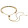 trendor 41576 Damen-Armband mit Farbsteinen 925 Silber Goldplattiert Bild 3