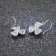 trendor 69890 Silver Women's Earrings Hearts with Cubic Zirconia Image 2