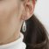 trendor 69920 Silver Women's Drop Earrings with Cubic Zirconia Image 3
