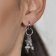 trendor 69968 Silver Ladies' Drop Earrings Elf and Ballerina Image 3