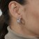 trendor 80111 Silver Hoop Earrings Image 3