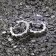 trendor 80128 Silver Women's Hoop Earrings Image 2