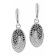 trendor 81613 Silver Ladies' Drop Earrings with Cubic Zirconia Image 1