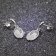 trendor 81613 Silver Ladies' Drop Earrings with Cubic Zirconia Image 2