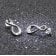 trendor 08775 Silver Earrings Infinity Image 2