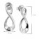 trendor 08775 Silver Earrings Infinity Image 4
