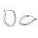 trendor 08782 Women's Hoop Earrings Silver 18 mm Image 1