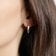 trendor 08782 Women's Hoop Earrings Silver 18 mm Image 3