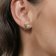 trendor 75723 Stud Earrings Gingko Leaf Gold Plated Silver Image 3