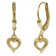 trendor 75816 Children's Earrings Hearts Gold Plated Silver for Girls Image 1