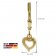 trendor 75816 Children's Earrings Hearts Gold Plated Silver for Girls 5