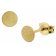 trendor 51029 Women's Stud Earrings 333 / 8K Gold 5 mm Image 1