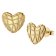 trendor 41132 Ohrringe für Damen Gold 333 / 8K Designer Herz Bild 1