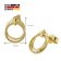 trendor 41219 Women's Stud Earrings Gold Plated Silver 925 Image 4