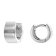 trendor 41584 Hoop Earrings for Men and Women 925 Silver Ø 10 mm Image 1