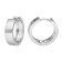 trendor 41585 Hoop Earrings for Men and Women 925 Silver Ø 18 mm Image 1
